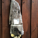 Driftwood candle